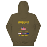 USS Louisville (SSN-724) 1988 WestPac Cruise Hoodie