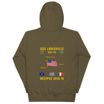 USS Louisville (SSN-724) 2018-19 WestPac Cruise Hoodie