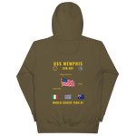 USS Memphis (SSN-691) 1980-81 World Cruise Hoodie