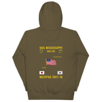 USS Mississippi (SSN-782) 2017-18 WestPac Cruise Hoodie