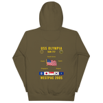 USS Olympia (SSN-717) 2005 WestPac Cruise Hoodie