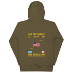 USS Providence (SSN-719) 2011 Med Cruise Hoodie