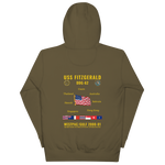 USS Fitzgerald (DDG-62) 2000-01 WestPac/Gulf Cruise Hoodie