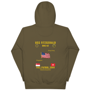 USS Fitzgerald (DDG-62) 2009 Fall Patrol Cruise Hoodie