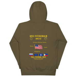 USS Fitzgerald (DDG-62) 2011 Fall Patrol Cruise Hoodie