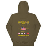 USS Fitzgerald (DDG-62) 2015 Fall Patrol Cruise Hoodie