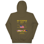 USS Fitzgerald (DDG-62) 2022 Indo-pacific/Gulf Cruise Hoodie