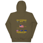 USS Fitzgerald (DDG-62) 2026 Australia Cruise Hoodie