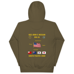 USS John S McCain (DDG-56) 2008 South Pacific Cruise Hoodie