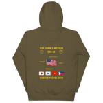 USS John S McCain (DDG-56) 2010 Summer Patrol Cruise Hoodie