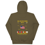 USS Arleigh Burke (DDG-51) 2000-01 Med/Gulf Cruise Hoodie
