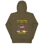 USS Arleigh Burke (DDG-51) 2007 Med/Gulf Cruise Hoodie