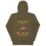 USS John S McCain (DDG-56) 1998 Arabian Gulf Cruise Hoodie