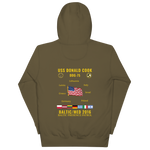 USS Donald Cook (DDG-75) 2016 Baltic/Med Cruise Hoodie