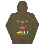 USS Donald Cook (DDG-75) 2018-19 Med/Black Sea Cruise Hoodie