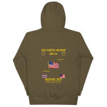 USS Curtis Wilbur (DDG-54) 2013 WestPac Cruise Hoodie