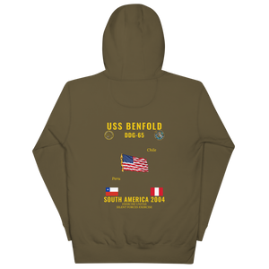 USS Benfold (DDG-65) 2004 South America Cruise Hoodie