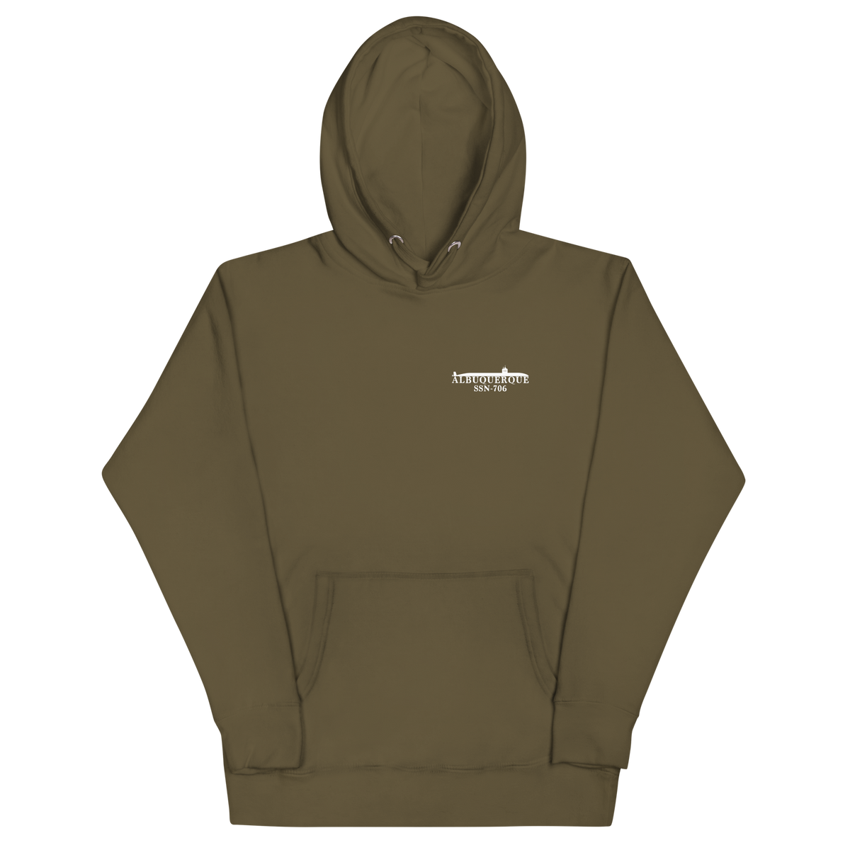 USS Albuquerque (SSN-706) 2011 WestPac Cruise Hoodie