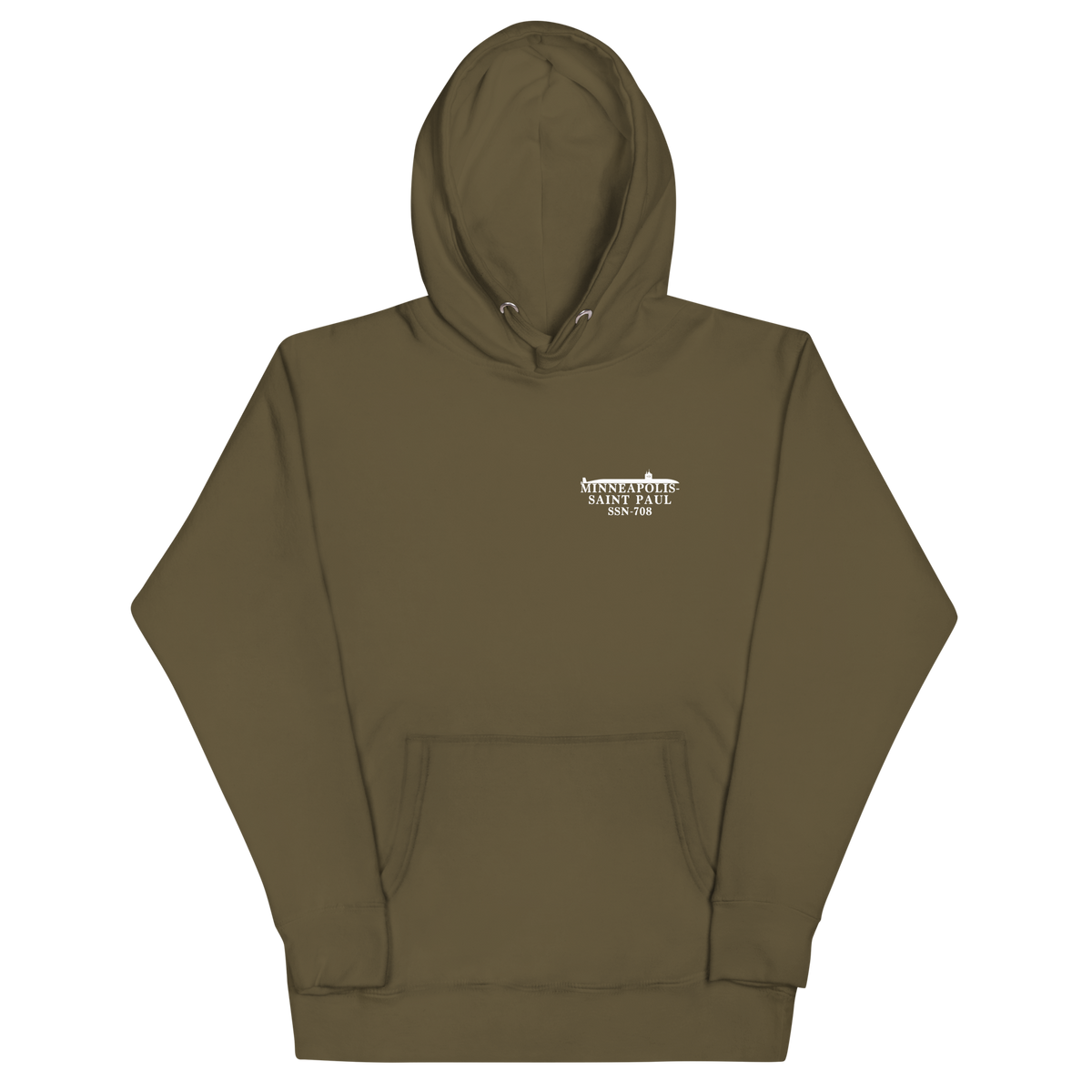 USS Minneapolis-Saint Paul (SSN-708) 1986 Northern Europe Cruise Hoodie