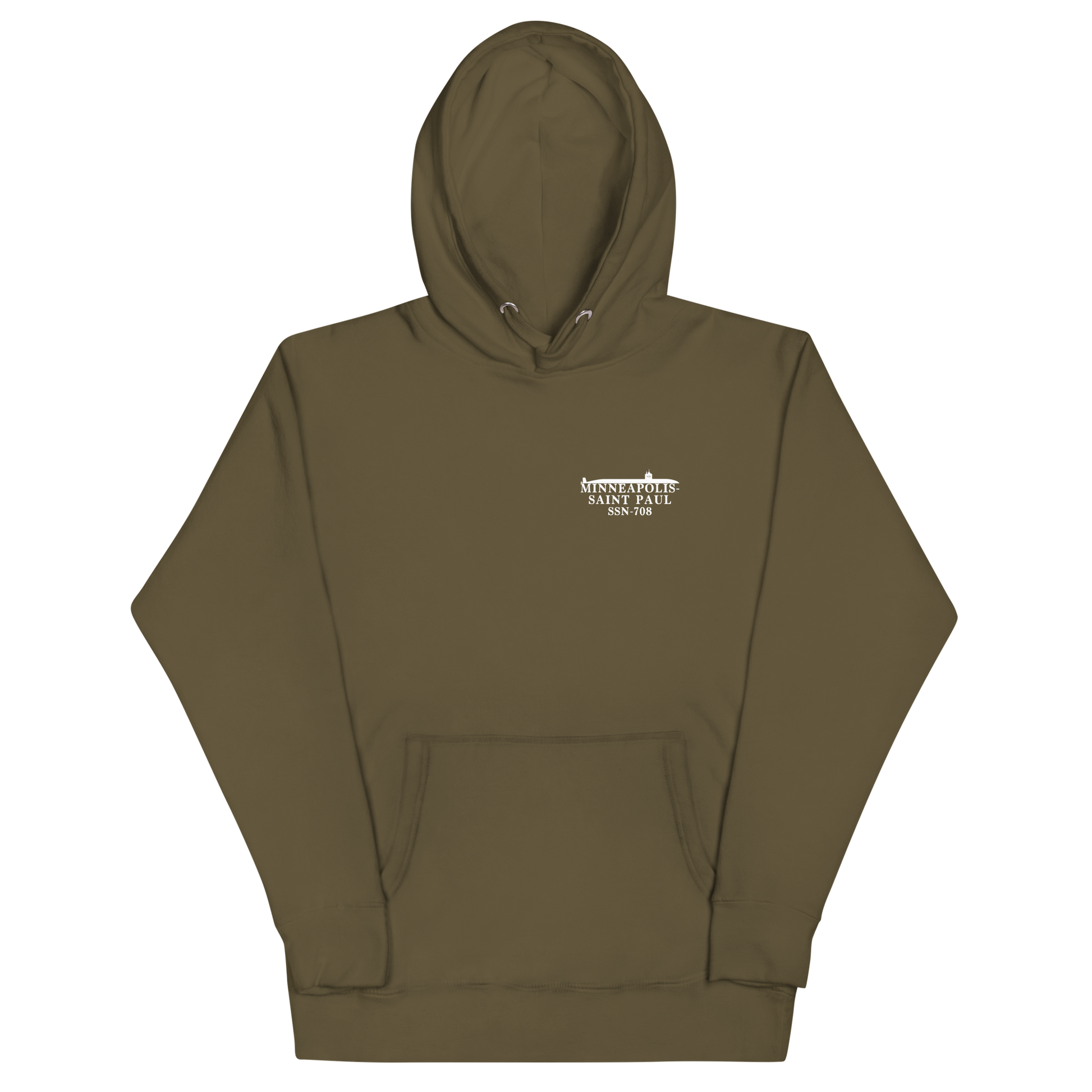 USS Minneapolis-Saint Paul (SSN-708) 1994-95 North Atlantic Cruise Hoodie