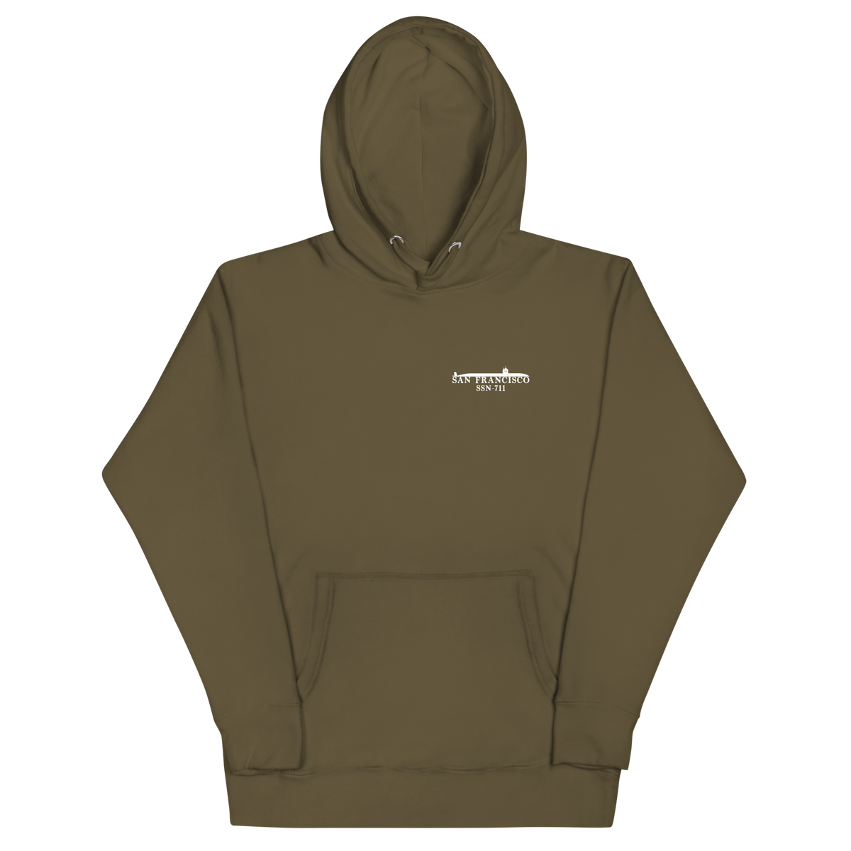 USS San Francisco (SSN-711) 2010-11 WestPac Cruise Hoodie