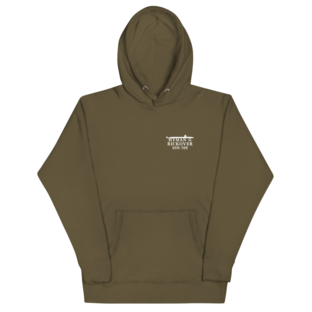 USS Hyman G. Rickover (SSN-709) 1994 Med Cruise Hoodie