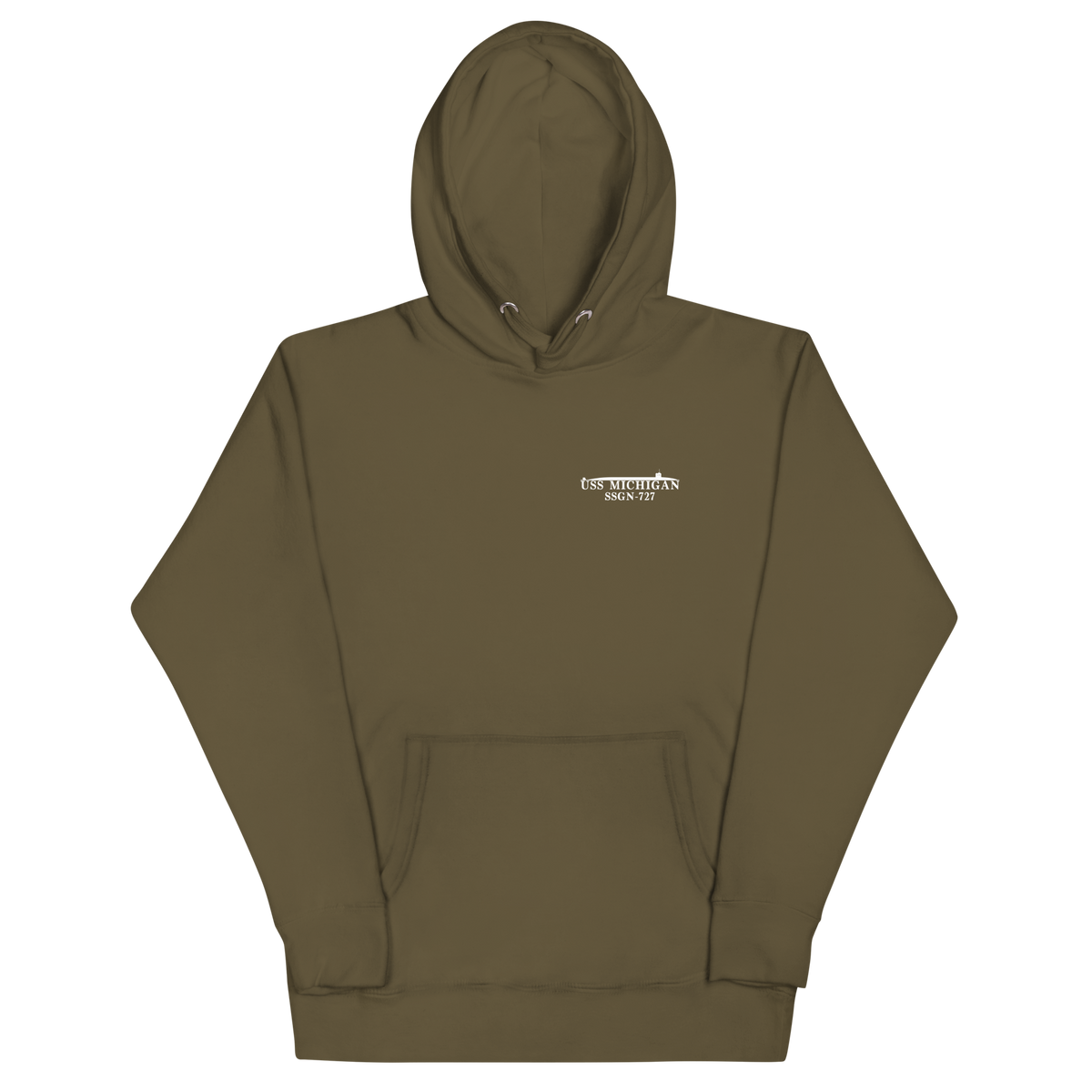 USS Michigan (SSGN-727) 2009 WestPac Cruise Hoodie
