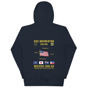 USS Bremerton (SSN-698) 1995-96 WestPac Cruise Hoodie
