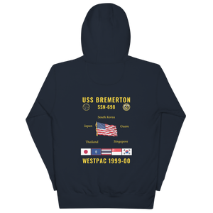 USS Bremerton (SSN-698) 1999-00 WestPac Cruise Hoodie