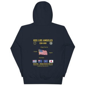 USS Los Angeles (SSN-688) 1982-83 WestPac/Indian Ocean Cruise Hoodie