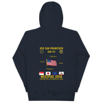 USS San Francisco (SSN-711) 2016 WestPac Cruise Hoodie