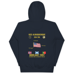 USS Albuquerque (SSN-706) 1997 NORLANT Cruise Hoodie