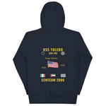 USS Toledo (SSN-769) 2006 CENTCOM Cruise Hoodie