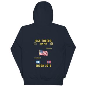 USS Toledo (SSN-769) 2019 EUCOM Cruise Hoodie