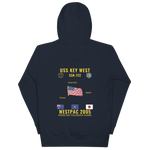 USS Key West (SSN-722) 2005 WestPac Cruise Hoodie