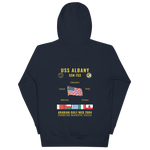 USS Albany (SSN-753) 2004 Arabian Gulf/Med Cruise Hoodie