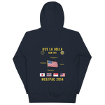 USS La Jolla (SSN-701) 2014 WestPac Cruise Hoodie
