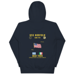 USS Norfolk (SSN-714) 1999 Med Cruise Hoodie