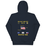 USS Salt Lake City (SSN-716) 1986 WestPac Cruise Hoodie
