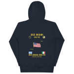 USS Miami (SSN-755) 1998-99 Med Cruise Hoodie
