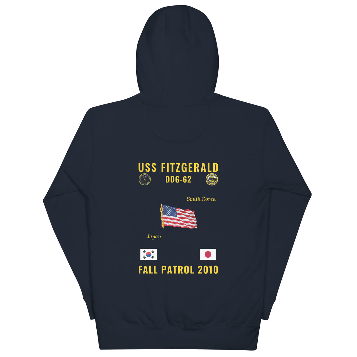 USS Fitzgerald (DDG-62) 2010 Fall Patrol Cruise Hoodie