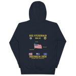 USS Fitzgerald (DDG-62) 2026 Australia Cruise Hoodie