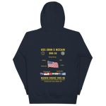 USS John S McCain (DDG-56) 1995-96 Maiden Cruise Hoodie