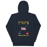 USS John S McCain (DDG-56) 2014 Spring Patrol Cruise Hoodie