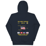 USS John S McCain (DDG-56) 2014 Summer Patrol Cruise Hoodie