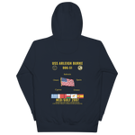USS Arleigh Burke (DDG-51) 2007 Med/Gulf Cruise Hoodie