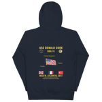 USS Donald Cook (DDG-75) 2017 Med/N. Atlantic Cruise Hoodie