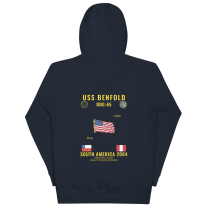 USS Benfold (DDG-65) 2004 South America Cruise Hoodie
