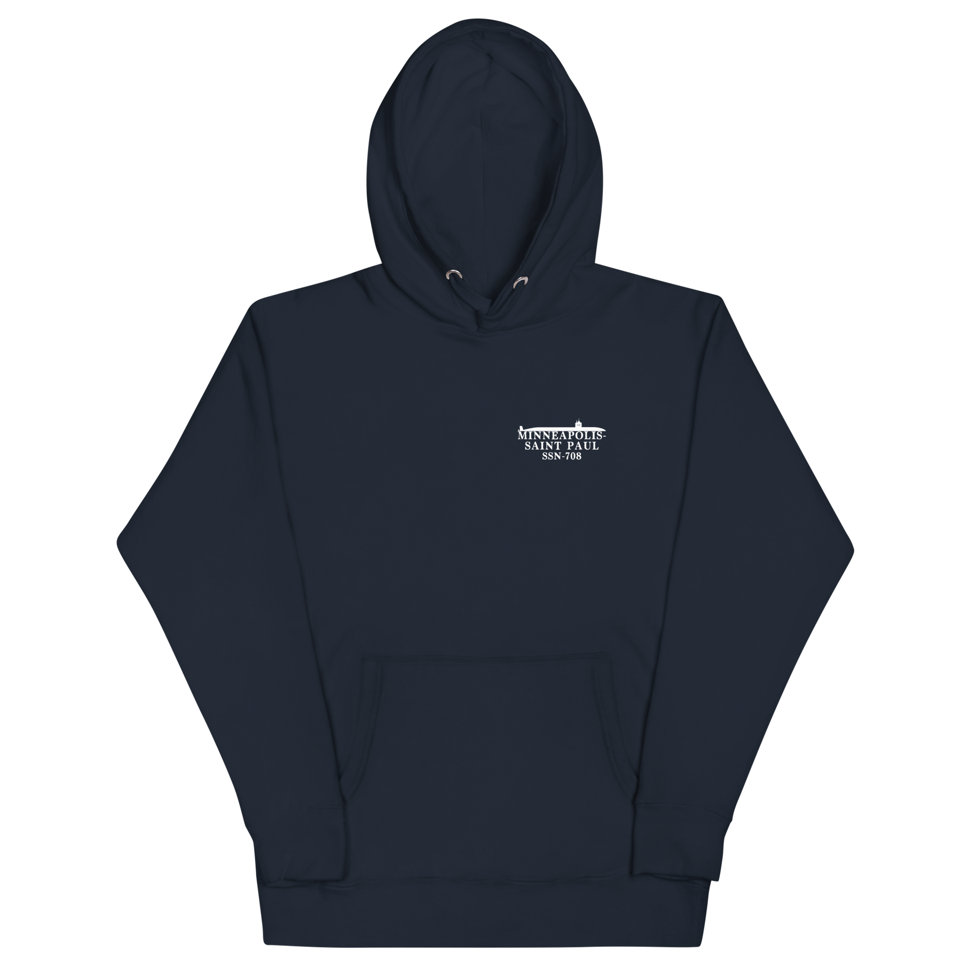 USS Minneapolis-Saint Paul (SSN-708) 1994-95 North Atlantic Cruise Hoodie