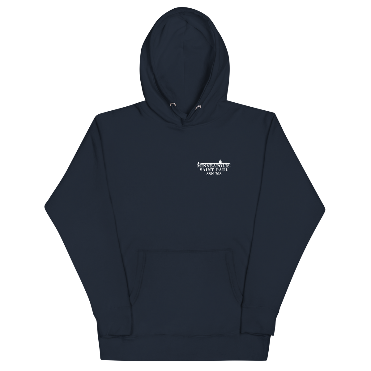 USS Minneapolis-Saint Paul (SSN-708) 2004 North Atlantic Cruise Hoodie